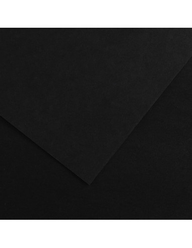 CARTULINA CANSON 50x65 NEGRA 25 h.