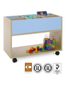 CARRO LIBRERÍA ALTO 2