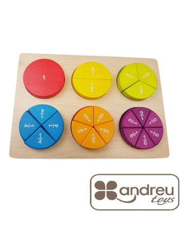 INICIACIÓN FRACCIONES ANDREU TOYS
