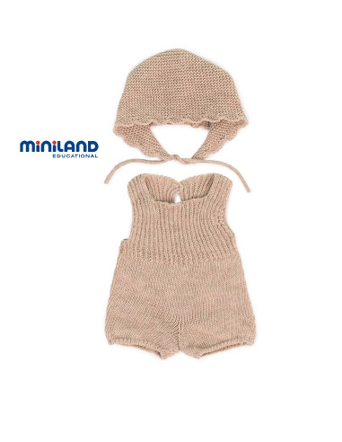 CONJUNTO PUNTO PELELE GORRO 38 cm....