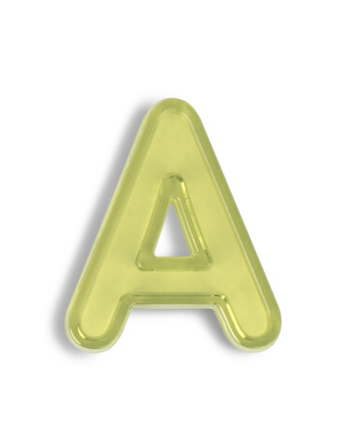 LETRAS MAYÚSCULAS TRANSLÚCIDAS MINILAND