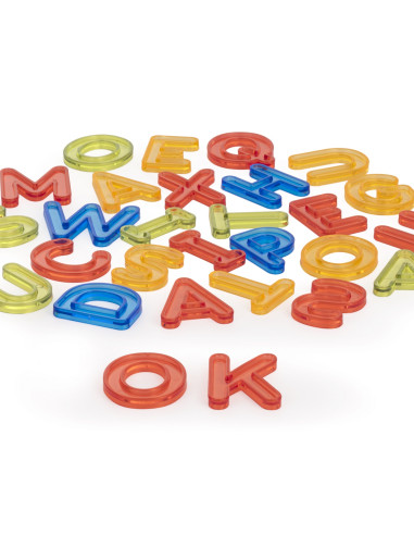 LETRAS MAYÚSCULAS TRANSLÚCIDAS MINILAND