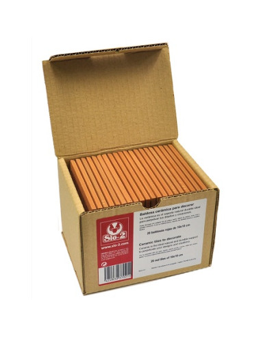 Baldosa cerámica 10x10 cm caja 20 piezas