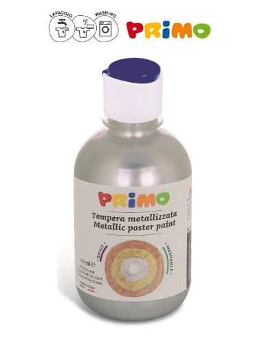 TÉMPERA METAL PRIMO 300 ml. PLATA