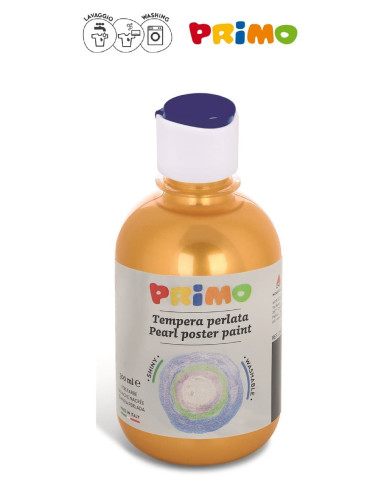 TÉMPERA PERLADA PRIMO 300 ml. AMARILLO