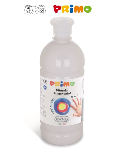 PINTURA DEDOS PRIMO 750 ml. BLANCO