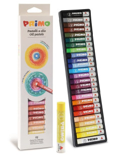 PASTEL OLEO PRIMO 25 COLORES