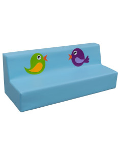 SOFÁ TRIPLE PÁJAROS 100 x...