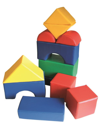 BLOQUE CONSTRUCCIÓN PEQUEÑA 12 PIEZAS