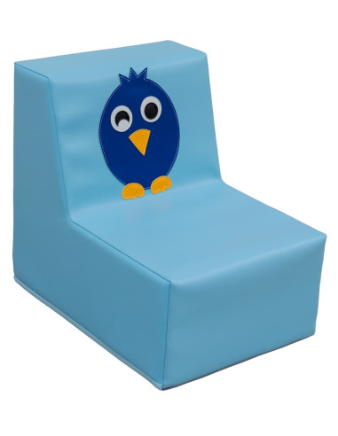 SOFÁ INDIVIDUAL PÁJARO AZUL 30 x 40 x...
