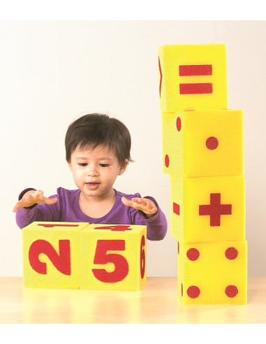 DADOS GIGANTES FOAM PUNTOS