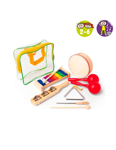 MALETÍN DE MÚSICA 9 piezas
