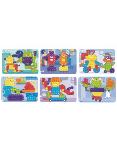 LÁMINA MOSAICOS 15 mm MINILAND 6 Uds.