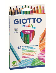 PINTURAS GIOTTO MEGA TRI 12...