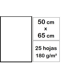 CARTULINAS 50x65 cm 25 h...