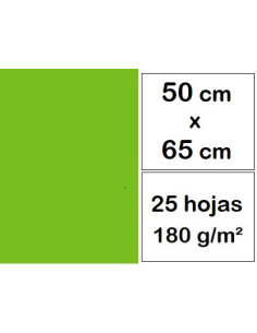 CARTULINAS 50x65 cm 25 h...