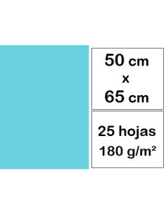 CARTULINAS 50x65 cm 25 h...