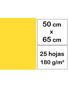 CARTULINAS 50x65 cm 25 h...