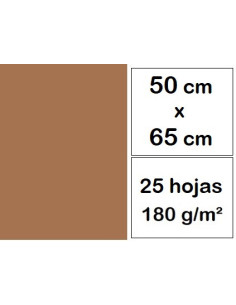 CARTULINAS 50x65 cm 25 h...