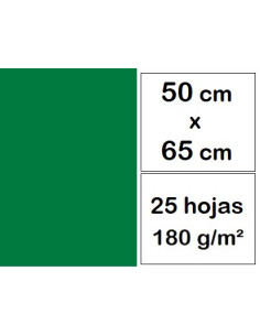 CARTULINAS 50x65 cm 25 h...