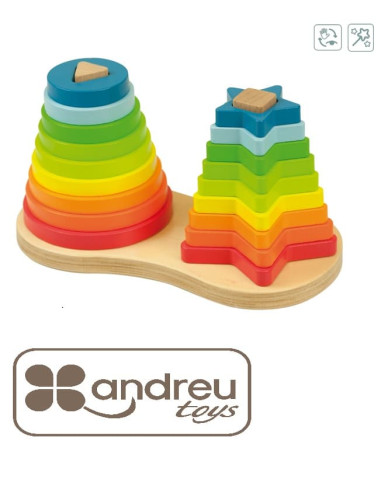 APILABLE ARCOIRIS ANDREU TOYS