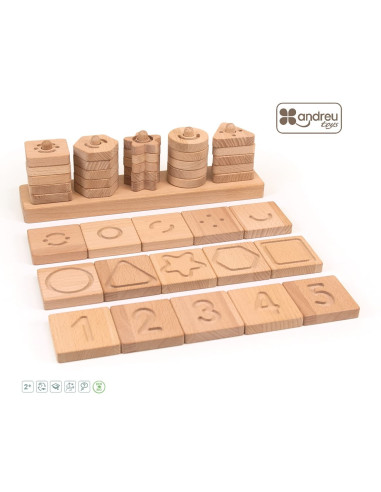 FORMAS GEOMÉTRICAS SENSORIAL ANDREU TOYS