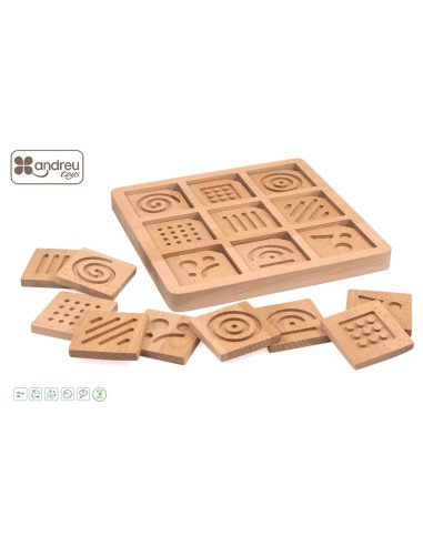 JUEGO MEMORIA SENSORIAL ANDREU TOYS