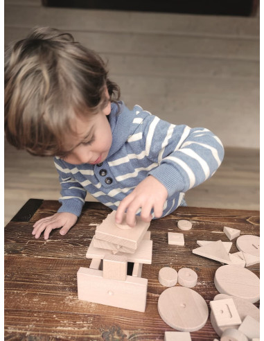 BLOQUES SENSORIAL LÓGICOS ANDREU TOYS