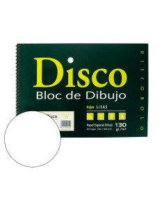 BLOC DIBUJO F DISCO LISO