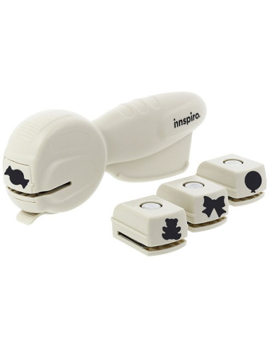 SET TROQUELADORA PUNCH CON 4 FORMAS...