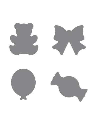 SET TROQUELADORA PUNCH CON 4 FORMAS...