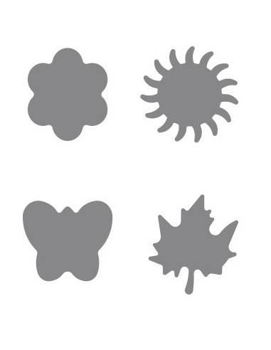 SET TROQUELADORA PUNCH CON 4 FORMAS...