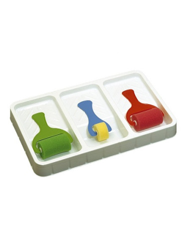 BANDEJA PINTURA ESCURRIDOR 3 SECCIONES