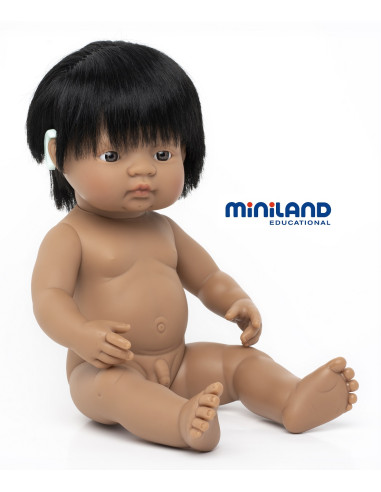 MUÑECO AMERICANO CON IMPLANTE COCLEAR...