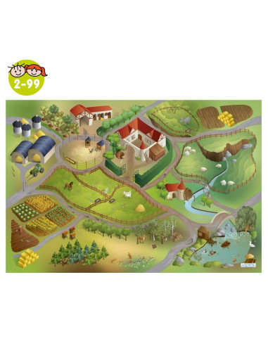 ALFOMBRA DE TRÁFICO GRANJA 120x80 cm.