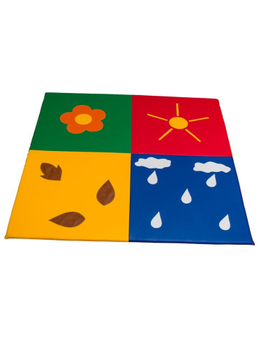 TAPETE CUATRO ESTACIONES 130 x 130 x...