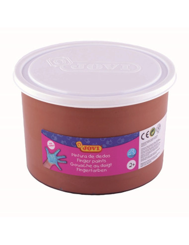 PINTURA DEDOS JOVI 500 ml MARRÓN
