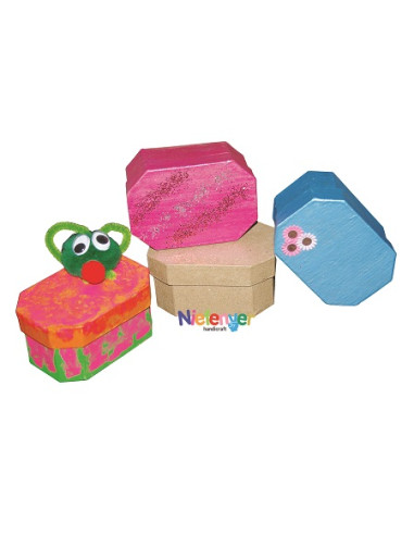 CAJAS OCTOGONALES 90 x 70 x 54 mm. 10...