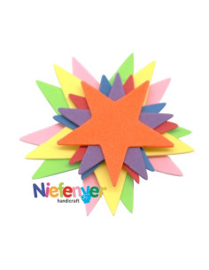 ESTRELLAS CAUCHO EVA 7 Uds.