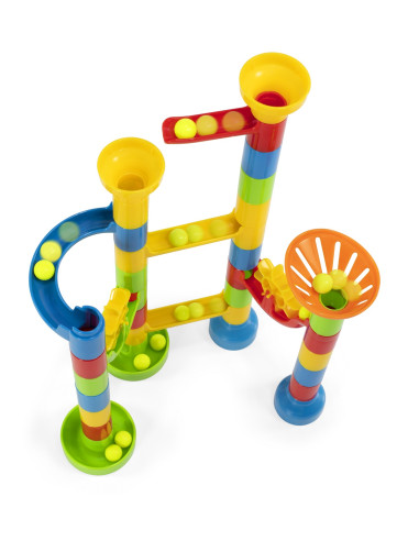 CIRCUITO DE BOLAS 41 pzs MARBLE MINILAND