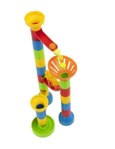 CIRCUITO DE BOLAS 41 pzs MARBLE MINILAND