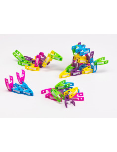 CONSTRUYE CON PINZAS 30 uds 2