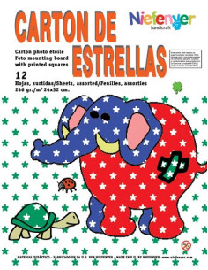 CARTÓN ESTRELLAS 24 x 32...