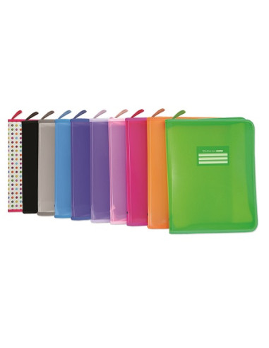 CARPETA ZIPPER ANILLAS NEGRA