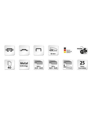 GRAPADORA NOVUS B4 GRIS