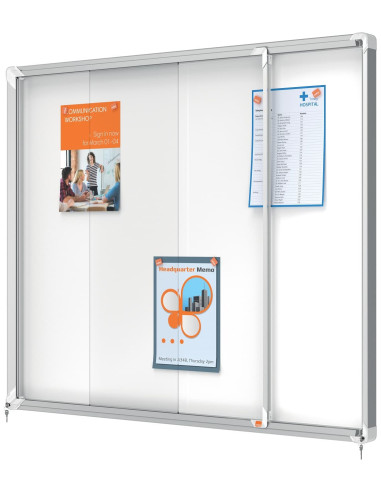 VITRINA PREMIUM MAGNÉTICA NOBO 15 x A4