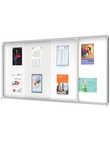 VITRINA PREMIUM MAGNÉTICA NOBO 27 x A4