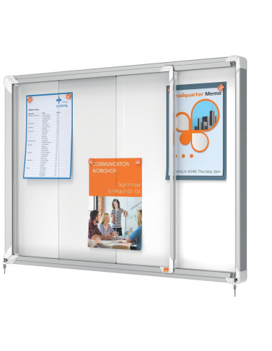 VITRINA PREMIUM MAGNÉTICA NOBO 8 x A4