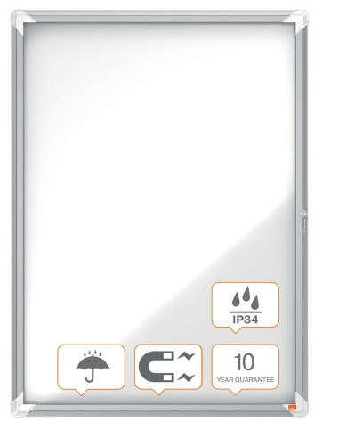 VITRINA NOBO EXTERIOR 9 x A4 hojas