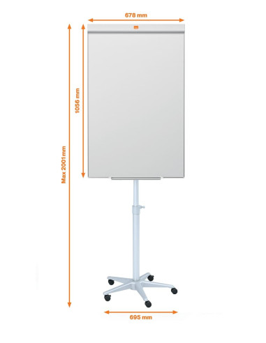 PIZARRA CABALLETE NOBO CLASSIC MAGNÉTICA